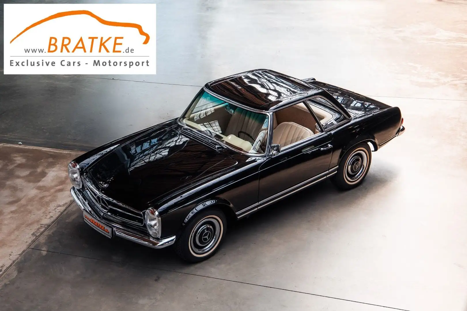 Mercedes-Benz 230 SL Pagode Servolenkung Schalter H-Zulassung Noir - 1