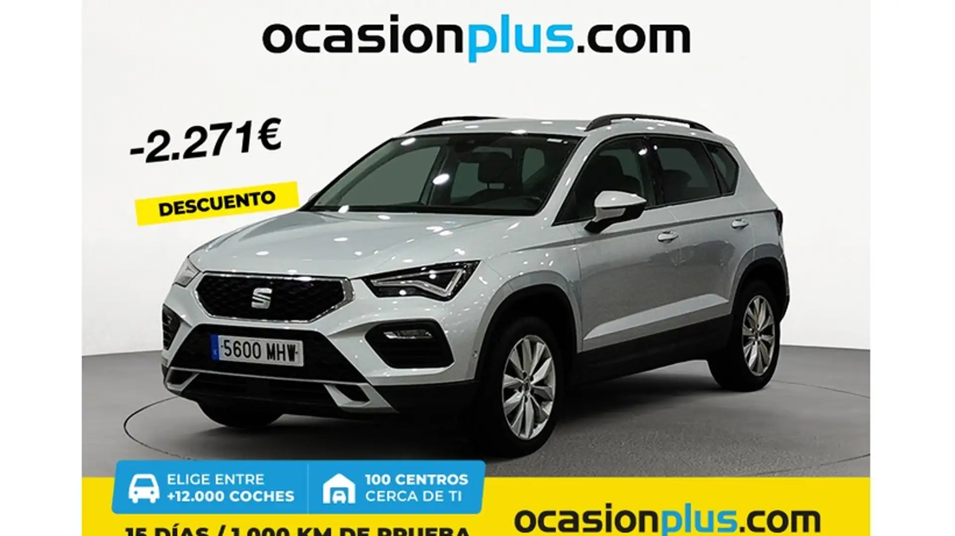 SEAT Ateca 1.5 EcoTSI S&S Style XM DSG Plateado - 1