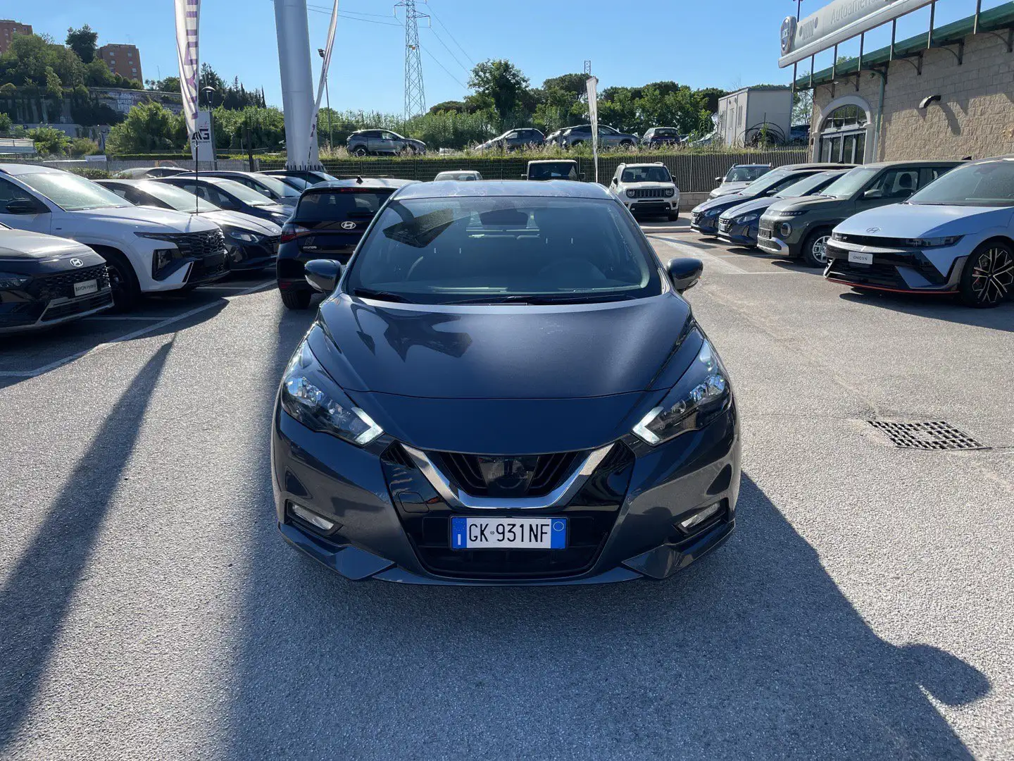 Nissan Micra Micra IG-T 92 GPL 5 porte Eco Acenta Grigio - 2