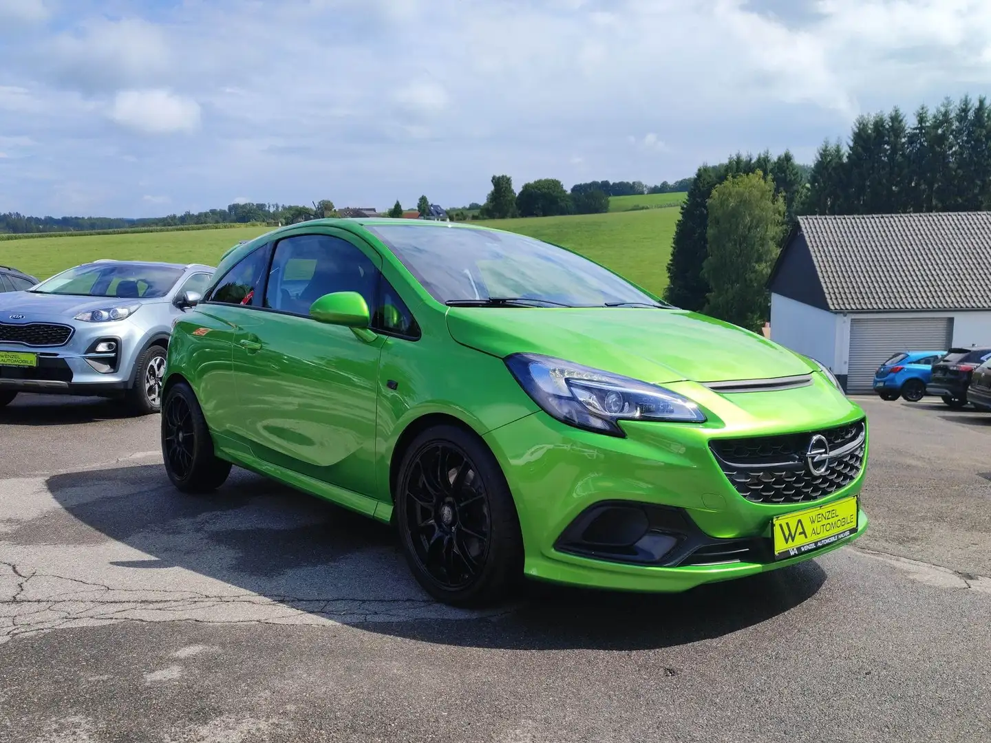 Opel Corsa E OPC *207 PS*Recaro*Carbon*Turbo* Vert - 1