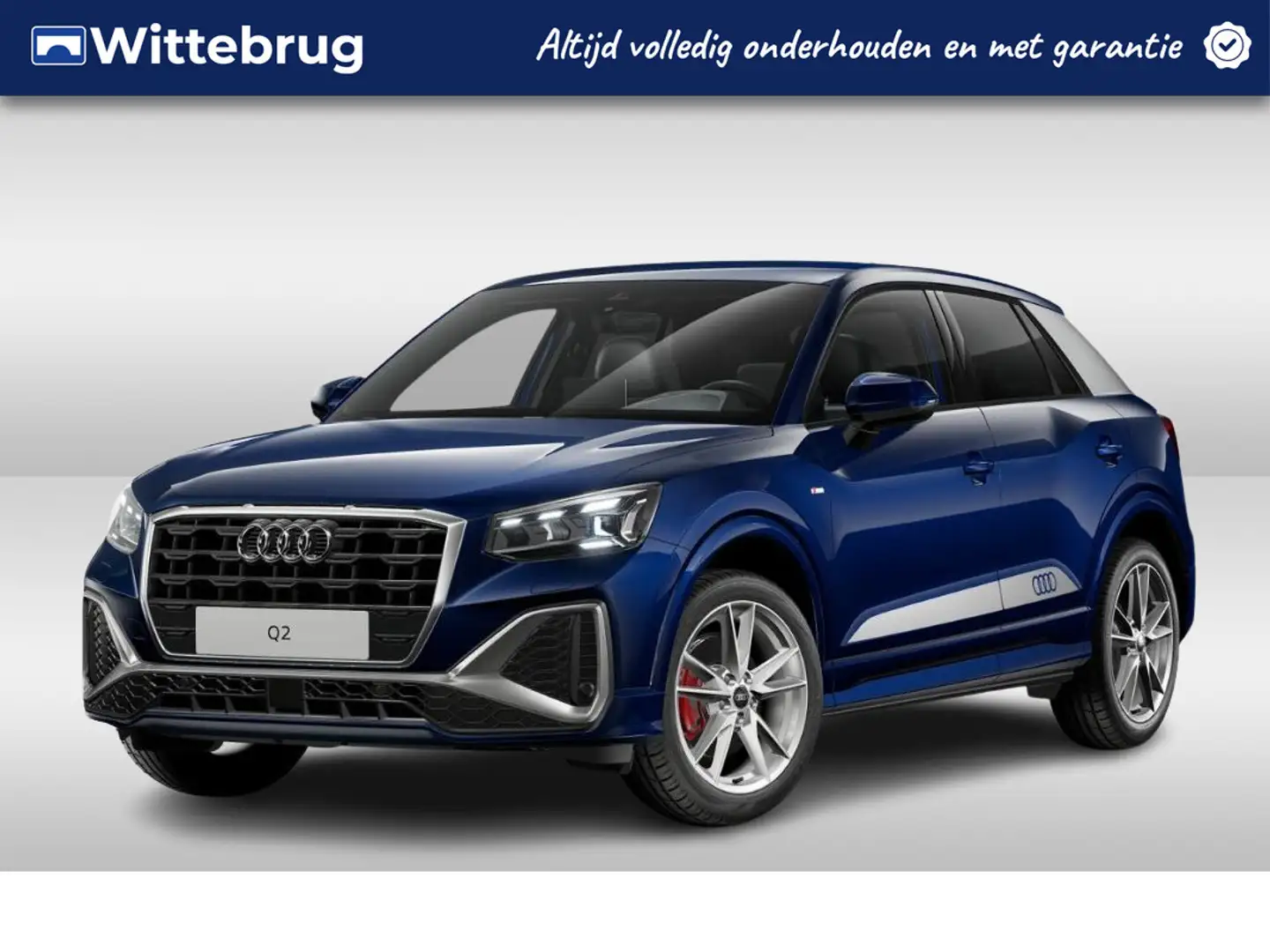Audi Q2 35 TFSI 150pk s-tronic S Edition | Fijnnappa leder Bleu - 1