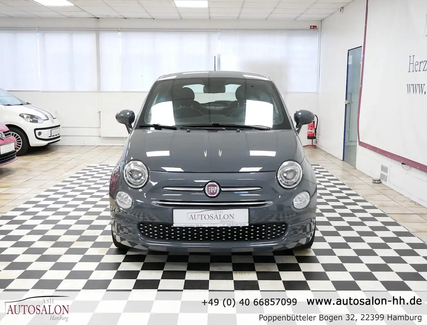 Fiat 500 Lounge*1Vorb*Fia.Serviceg.*PDC H*A.Carplay/Android Grigio - 2