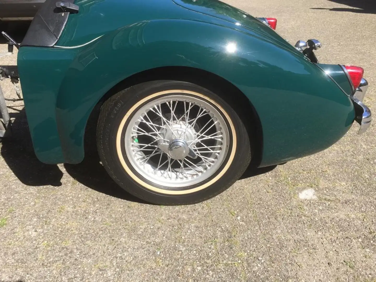 MG MGA aanhanger Zöld - 1