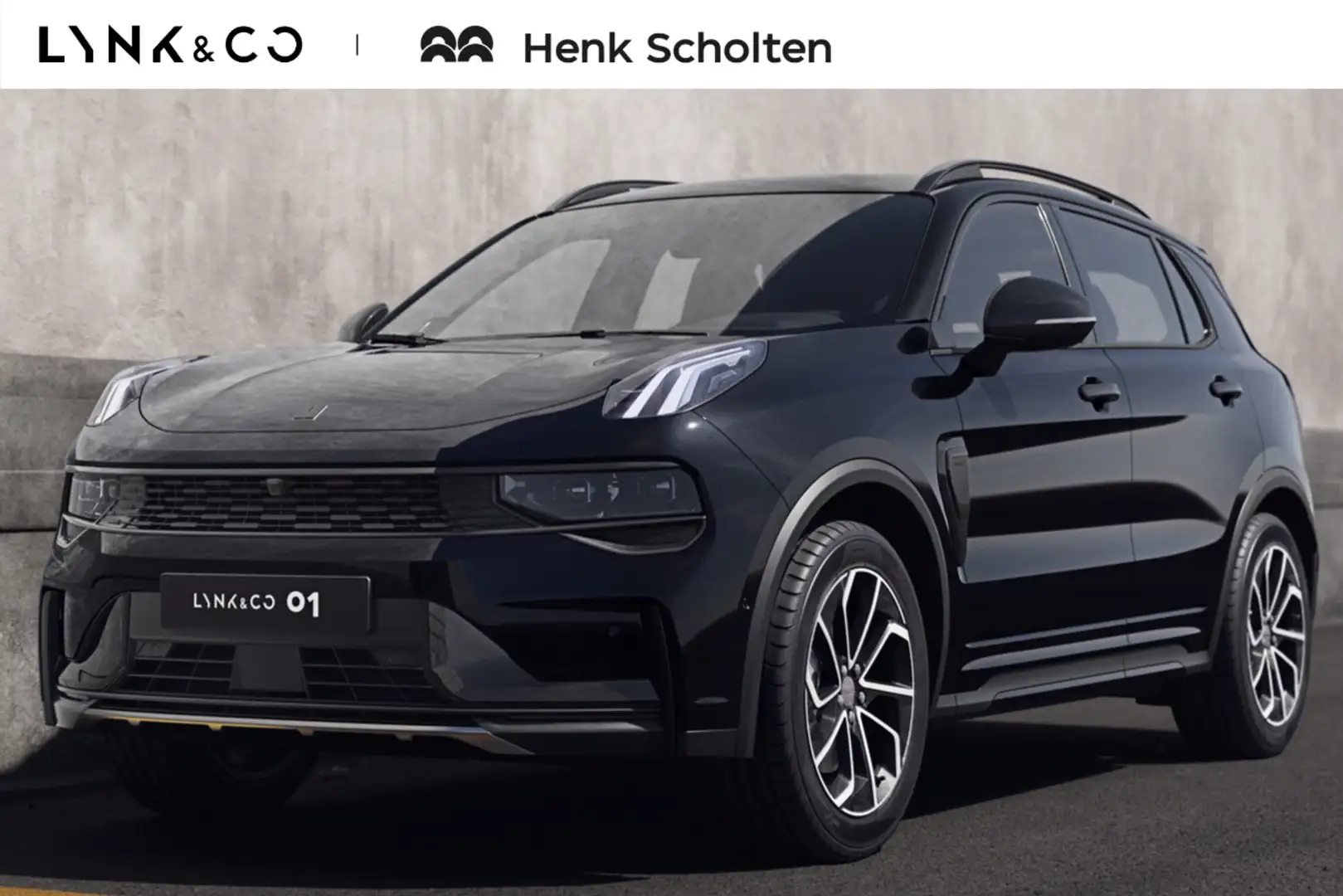 Lynk & Co 01 276PK Core, 7x UIT VOORRAAD LEVERBAAR, Achteruitri Noir - 1