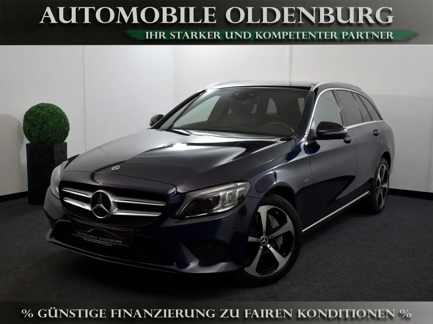 Mercedes-Benz C 300 de T Avantgarde *Distro*Pano*Wide*BURM*KAM Blau - 1