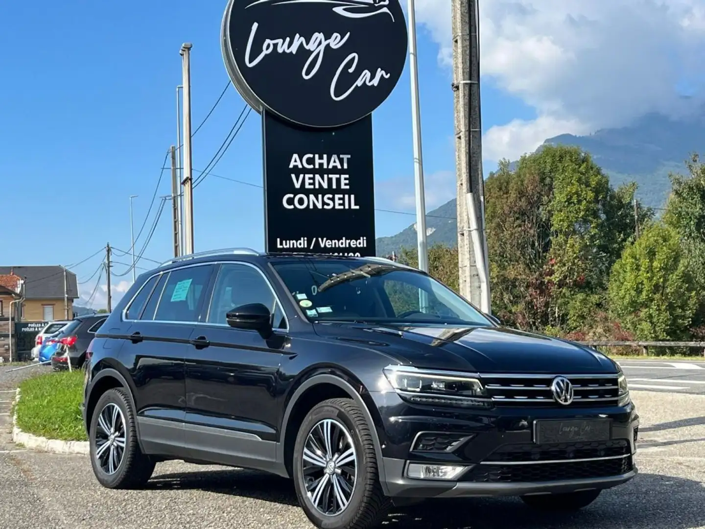 Volkswagen Tiguan 2.0 TDI 150 DSG7 4Motion Carat Exclusive/ Première main Zwart - 1