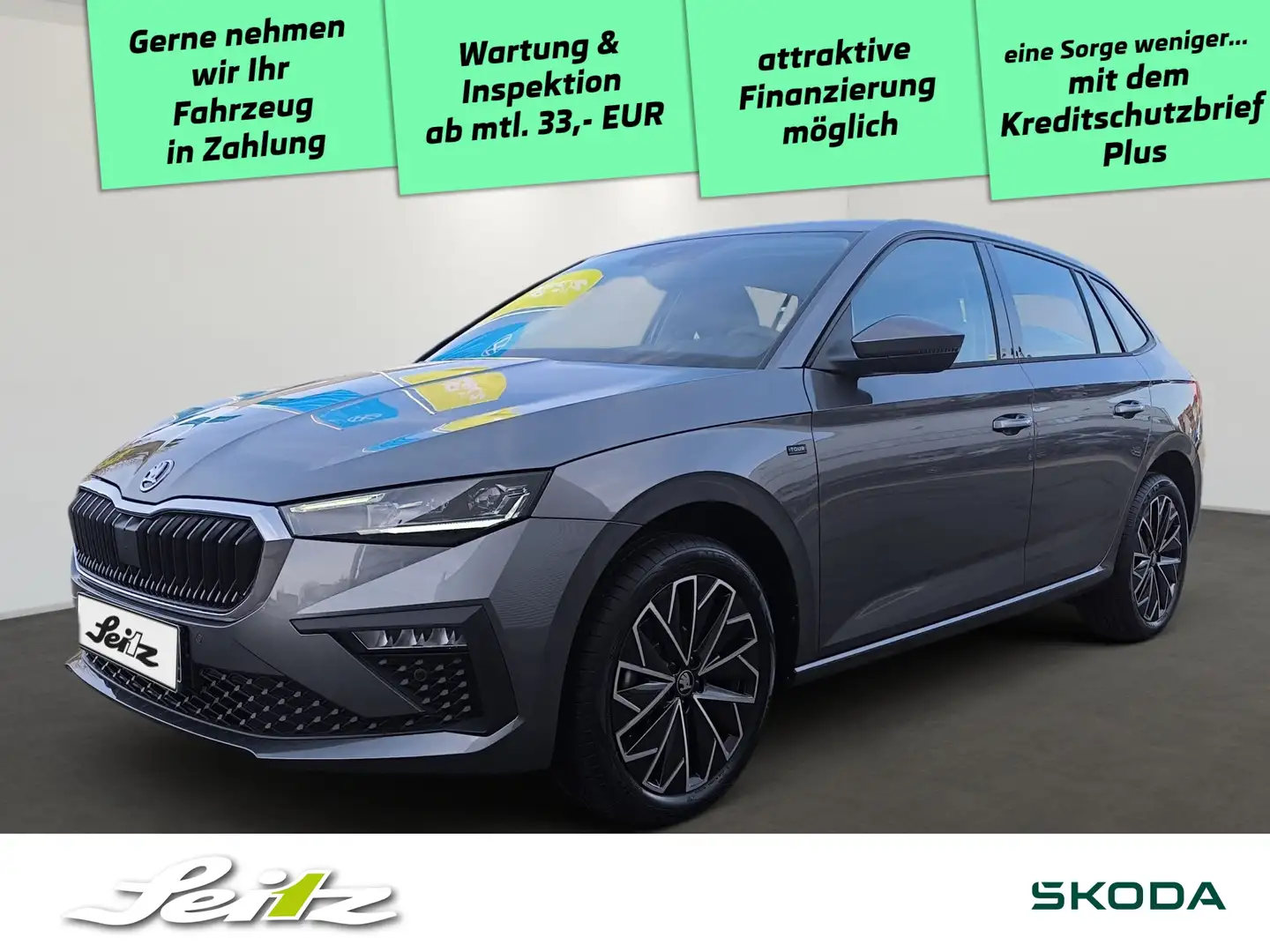 Skoda Scala 1.0 TSI Tour *NAVI*KAMERA*SITZH*MATRIX* Gris - 1
