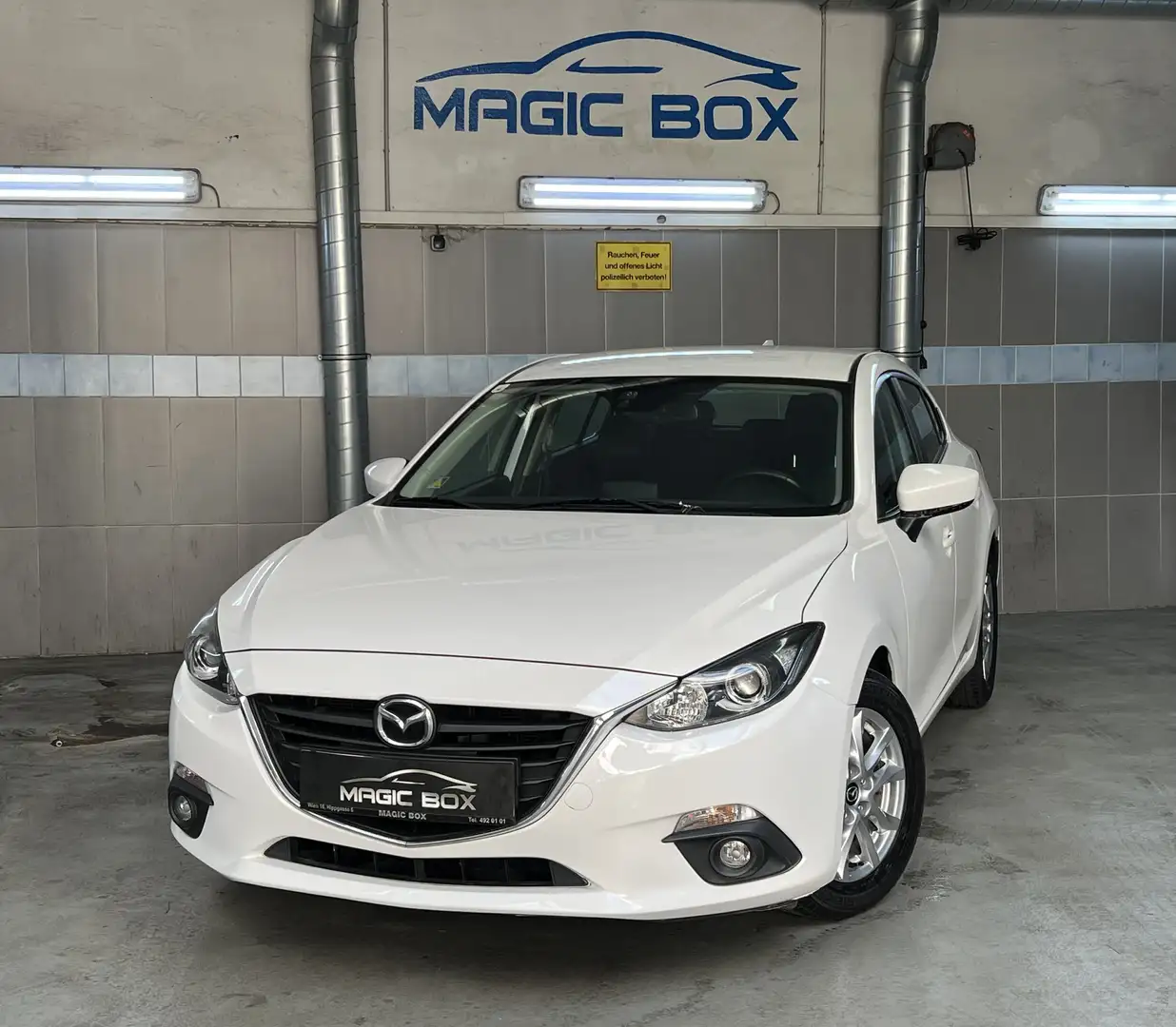 Mazda 3 Sport*G120*Challenge*Perlmuttweiß*Navi*Tempomat bijela - 1