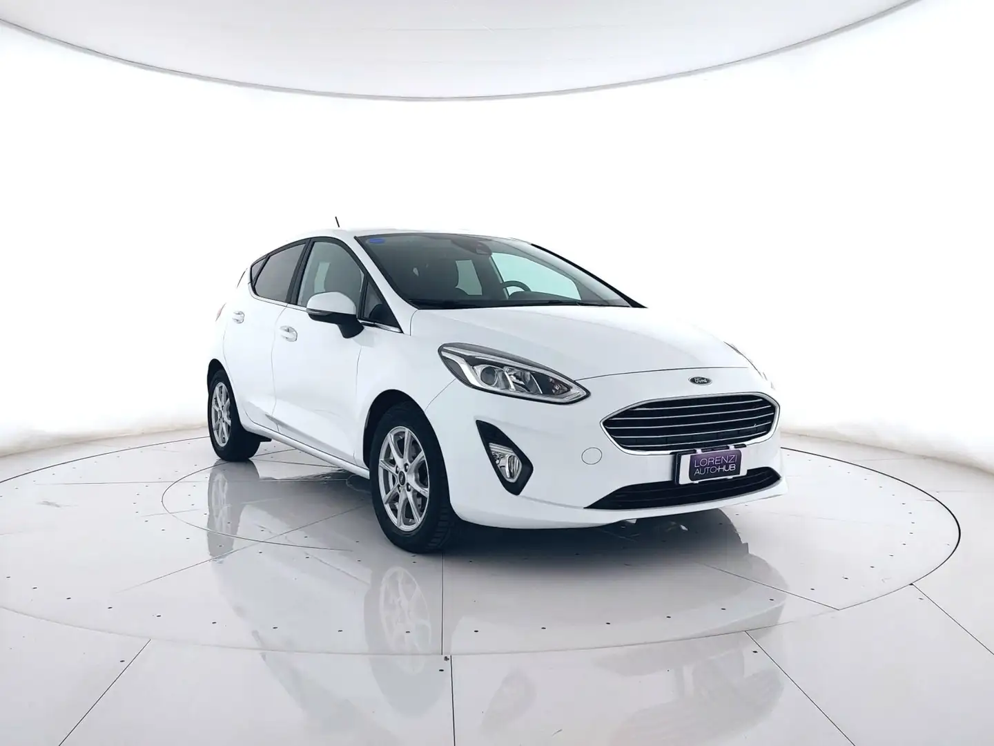 Ford Fiesta 5p 1.0 ecoboost hybrid Titanium s&s 125cv NEOPATEN Bianco - 1