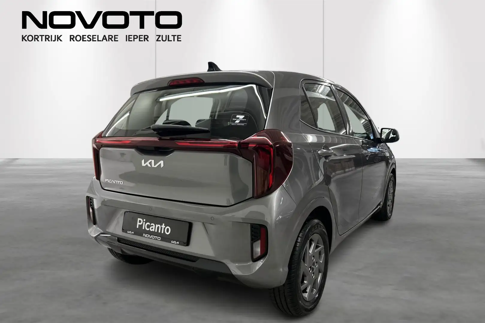 Kia Picanto 1.0 MPI ISG Pulse Gris - 2