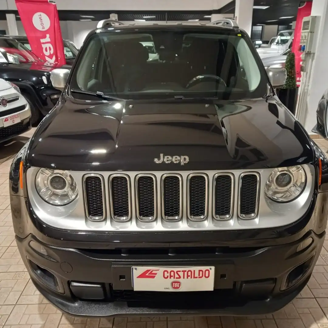 Jeep Renegade 2.0 Mjt 140CV 4WD Automatica Limited Fekete - 1