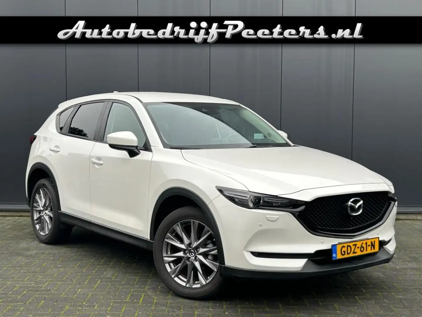 Mazda CX-5 2.0 165pk HUD Navi LED Cruise 360Camera Blanc - 1