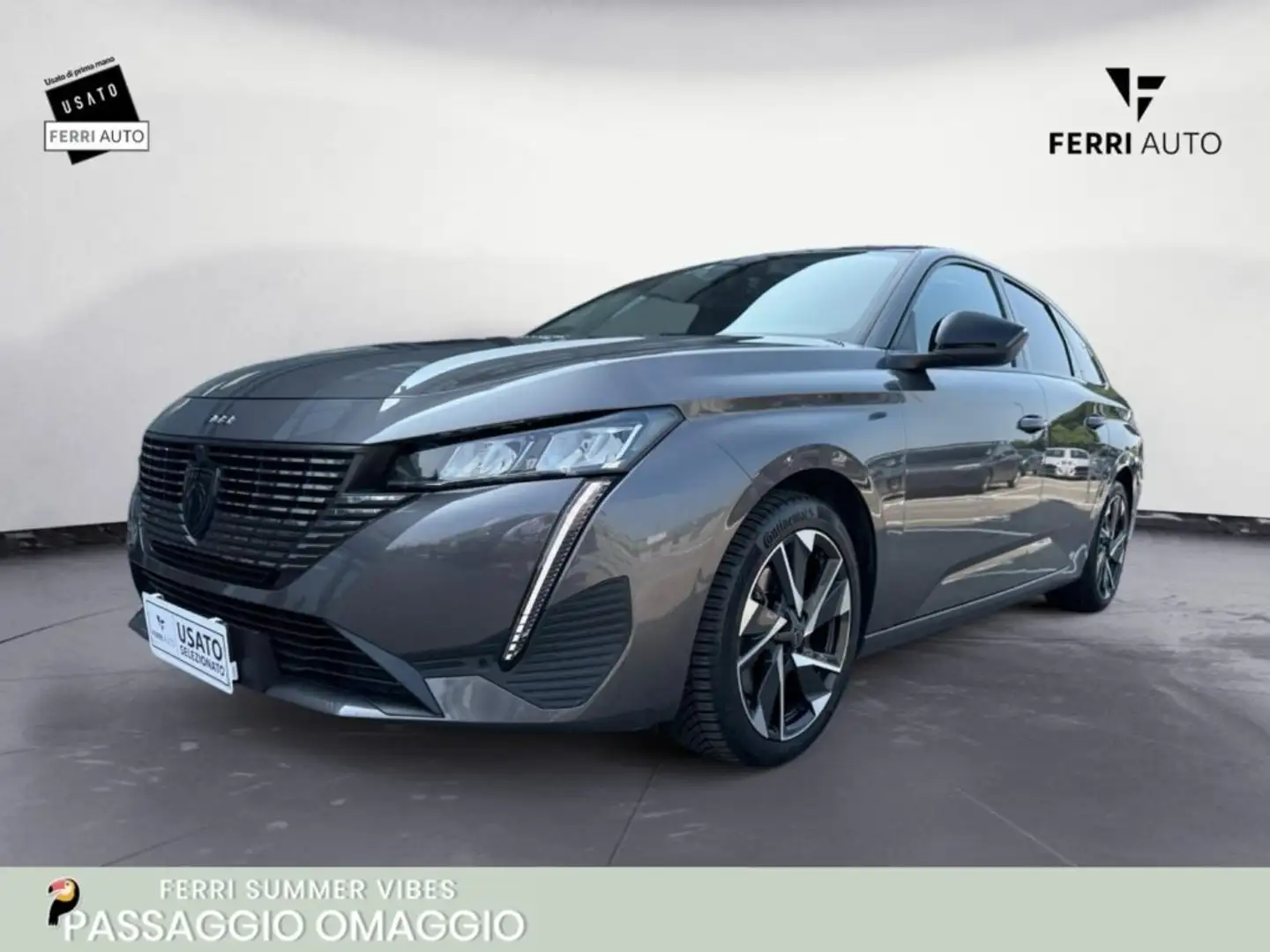 Peugeot 308 BlueHDi 130 S&S EAT8 SW Allure Gris - 1