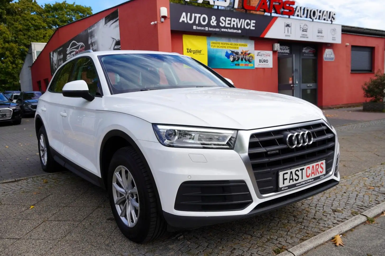 Audi Q5 35 TDI quattro SHZ PDC Klima Tempomat 2.Hand! Weiß - 2
