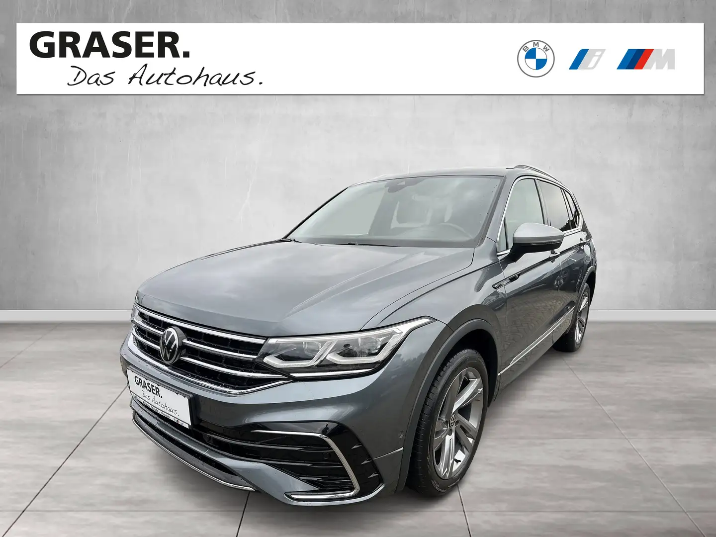 Volkswagen Tiguan Head-Up DAB RFK Parkassistent AHK Grau - 1