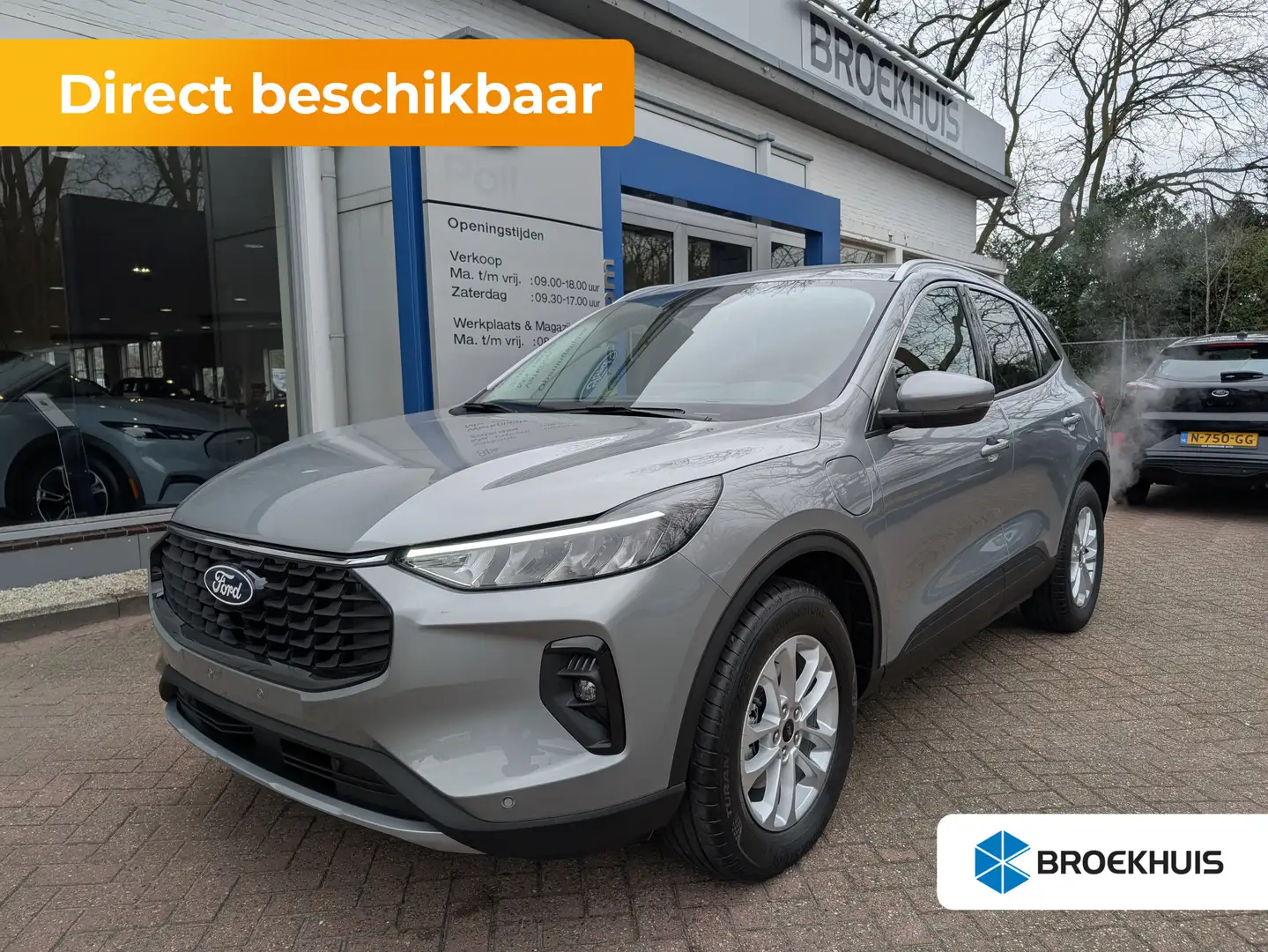 Ford Kuga 2.5 PHEV Titanium | Camera | Carplay | Trekhaak | Zilver - 1