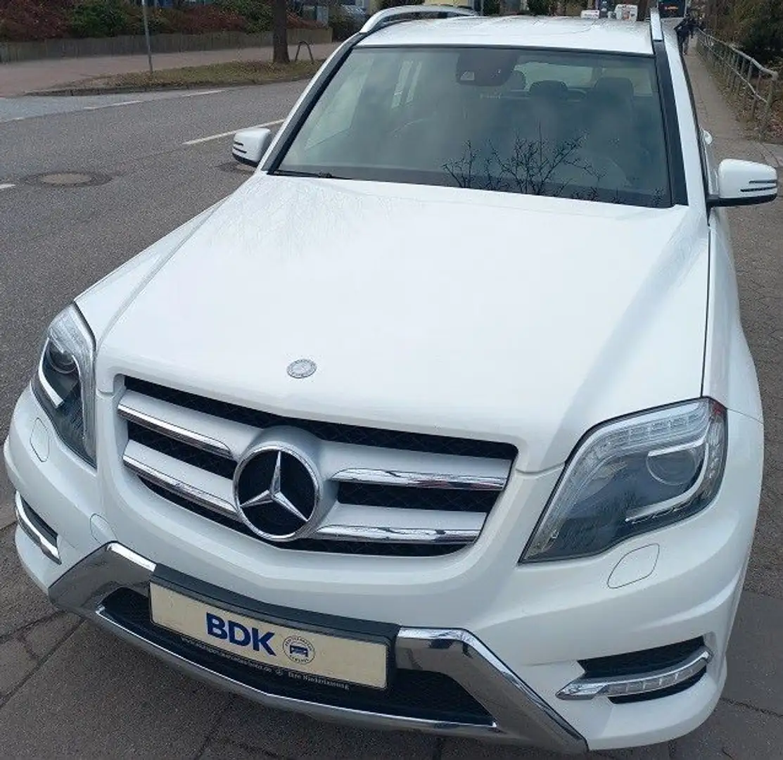 Mercedes-Benz GLK 350 CDI 4Matic AMG Line Klima SHZ Navi LMF19 Blanco - 2