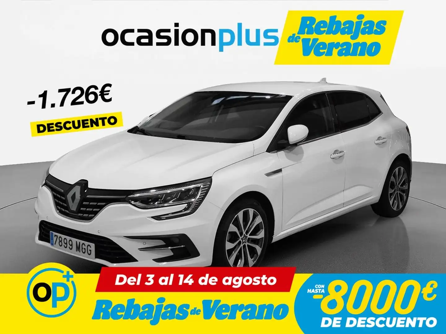 Renault Megane 1.5dCi Blue Techno 85kW Blanco - 1
