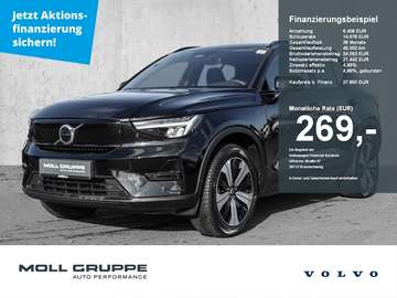 XC 40 P8 Pure Electric 2WD Core Recharge LED Kamer