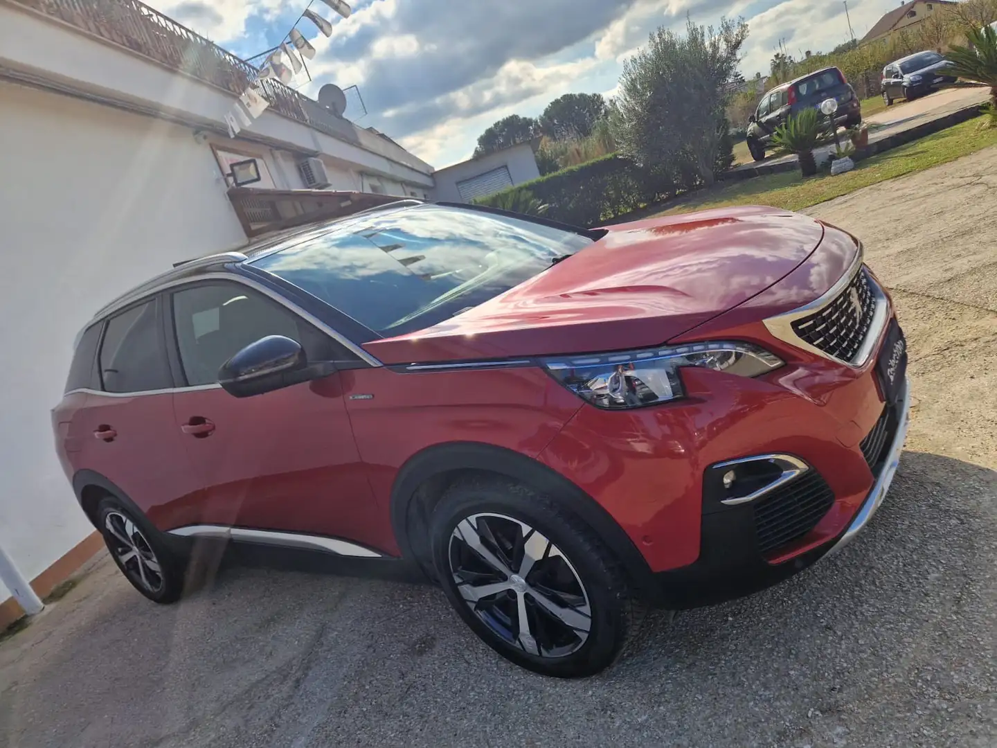 Peugeot 3008 2019 1.5 bluehdi GT Line AUTOM. TETTO FULL LED Rojo - 1