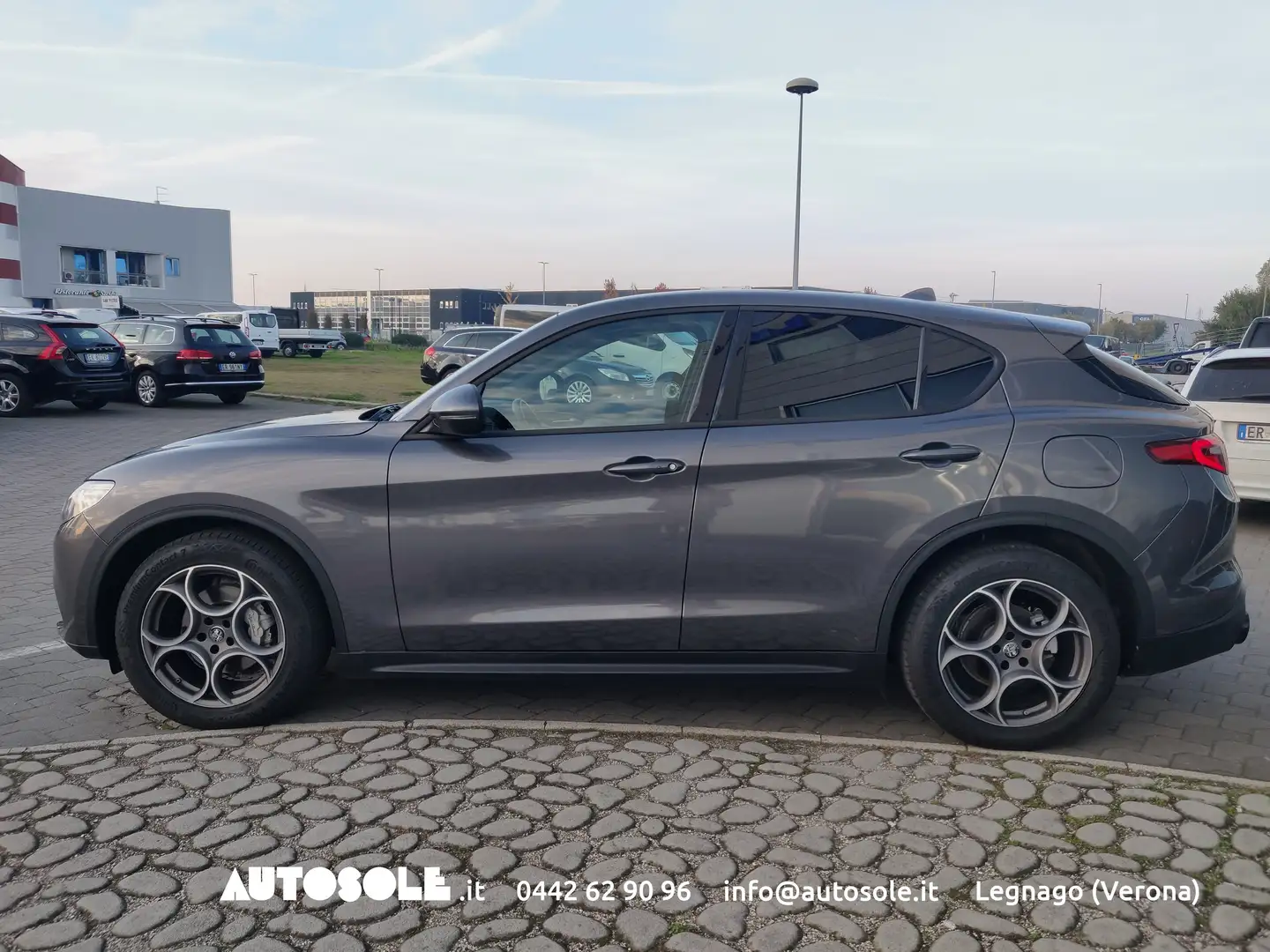 Alfa Romeo Stelvio Stelvio 2.2 Sprint Q4 Automatico Gris - 2