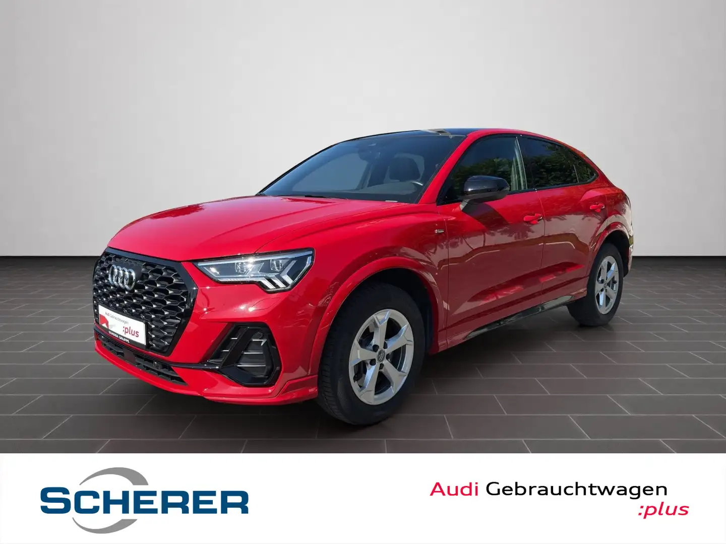 Audi Q3 40 TDI quattro S line S tronic MATR Red - 1