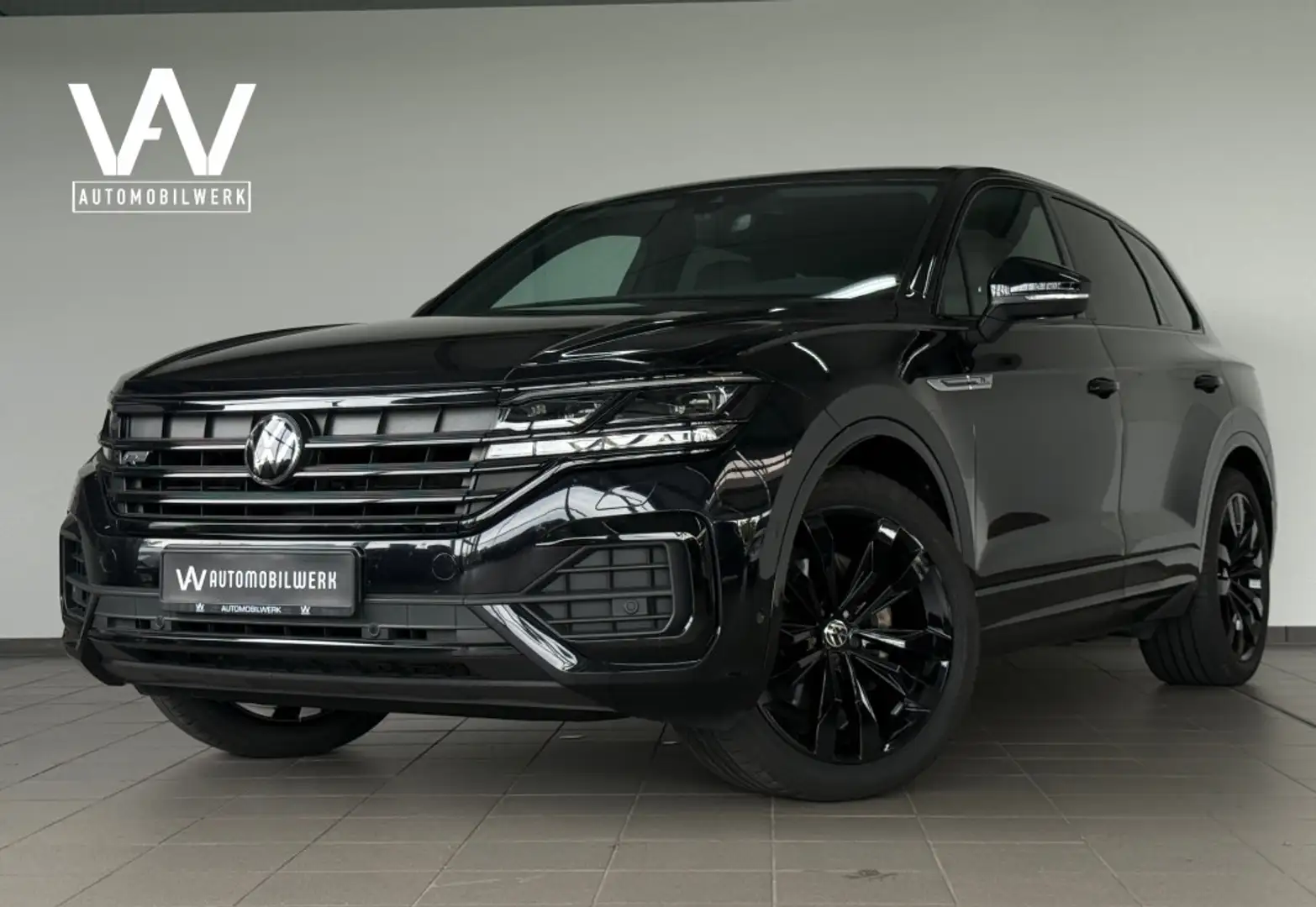 Volkswagen Touareg R-Line 4M |BLACK |LUFT |AHK |MATRIX |21 Negro - 1