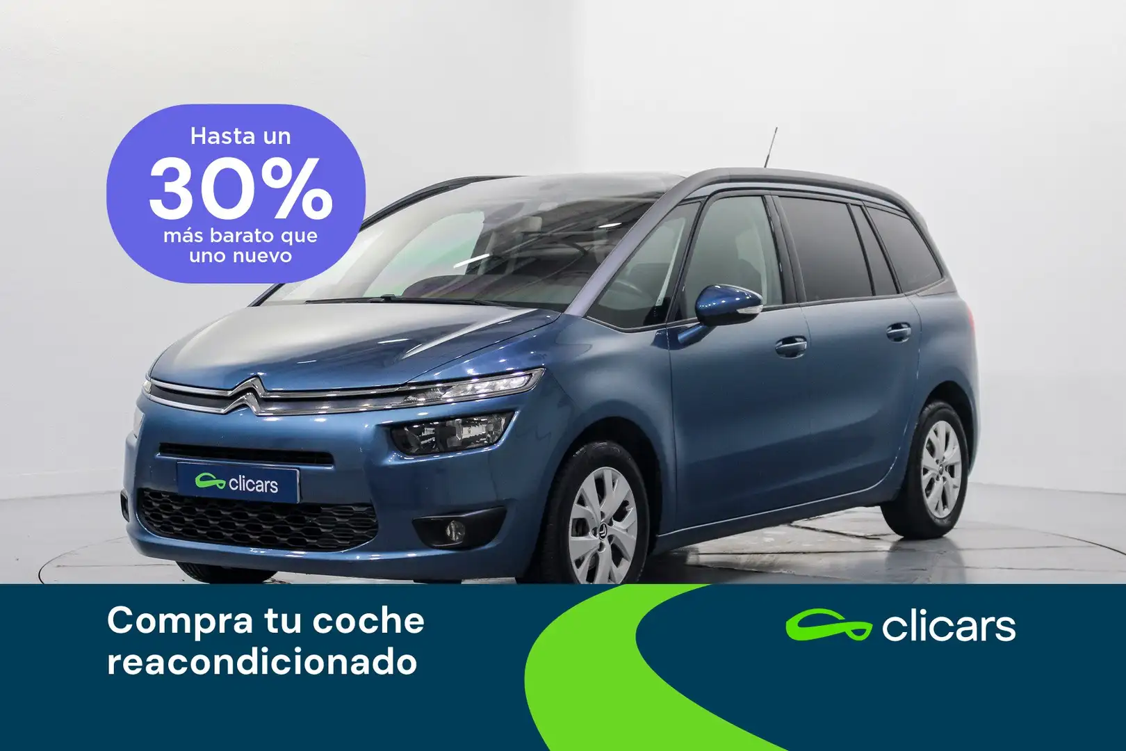 Citroen C4 Grand Picasso 1.2 PT. S&S Seduction Azul - 1