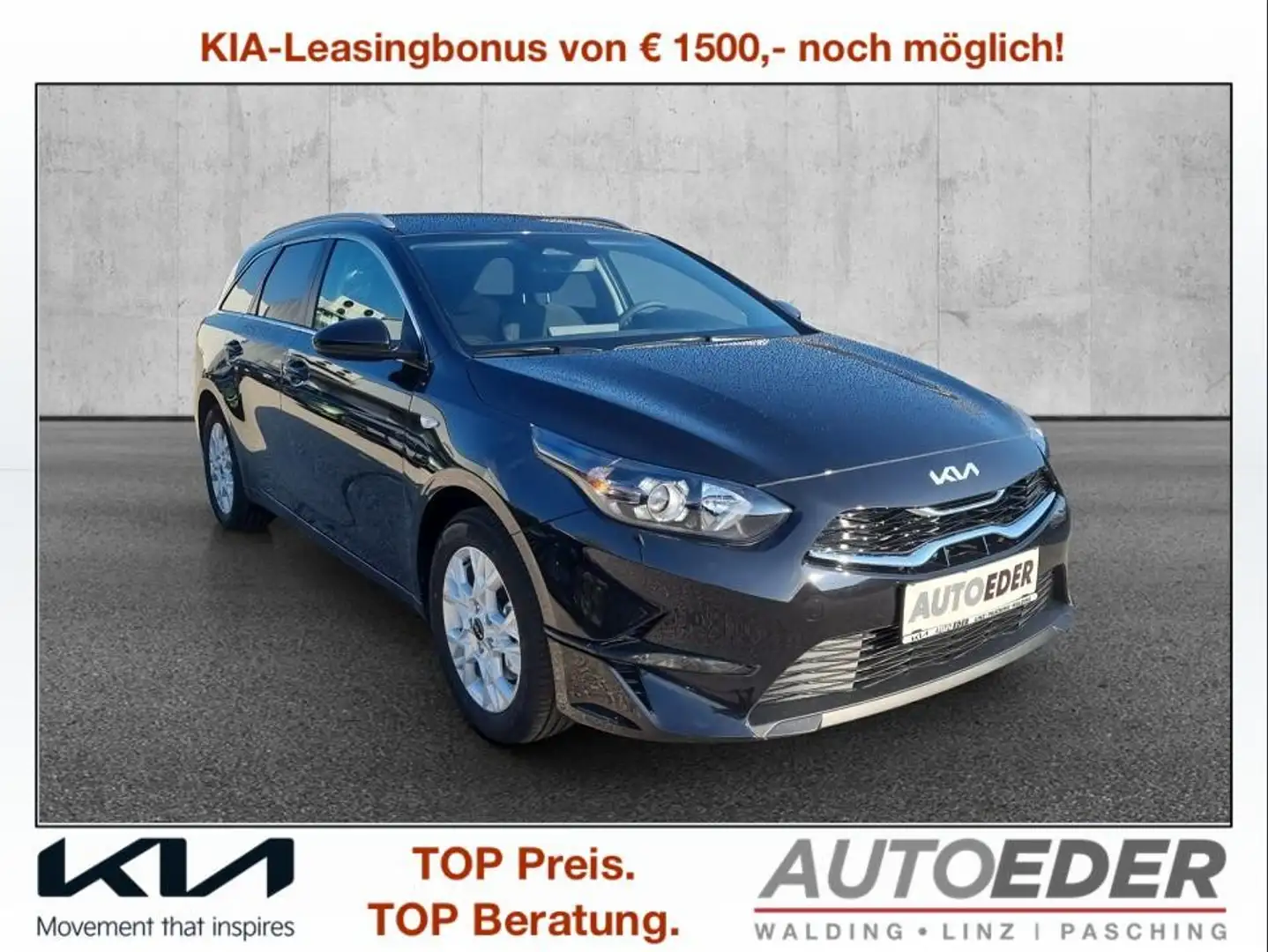 Kia Ceed SW / cee'd SW ceed SW 1,0 T-GDI GPF ISG Silber Schwarz - 1