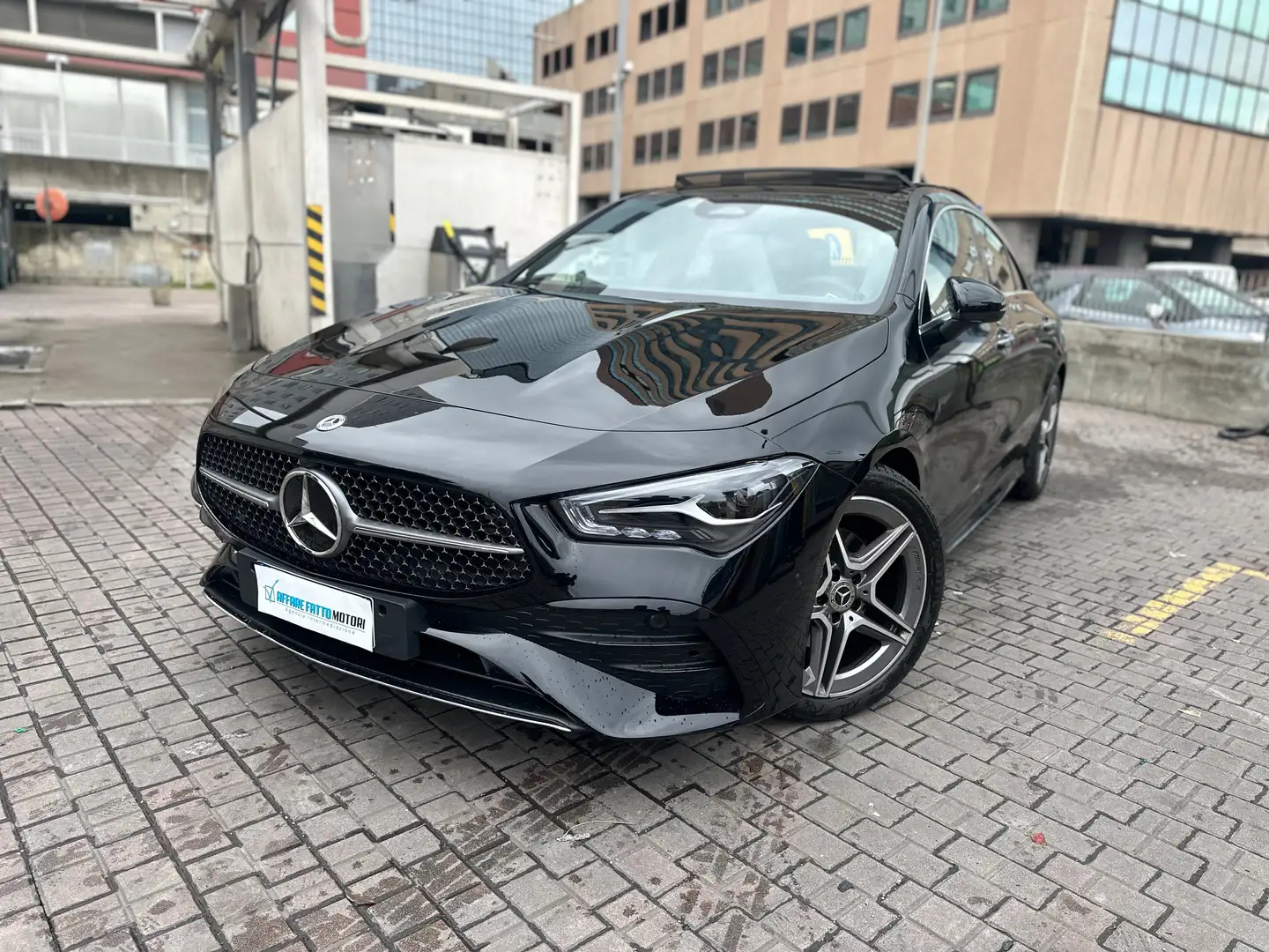Mercedes-Benz CLA 180 CLA Coupe AMG Line Advanced Plus auto Nero - 1