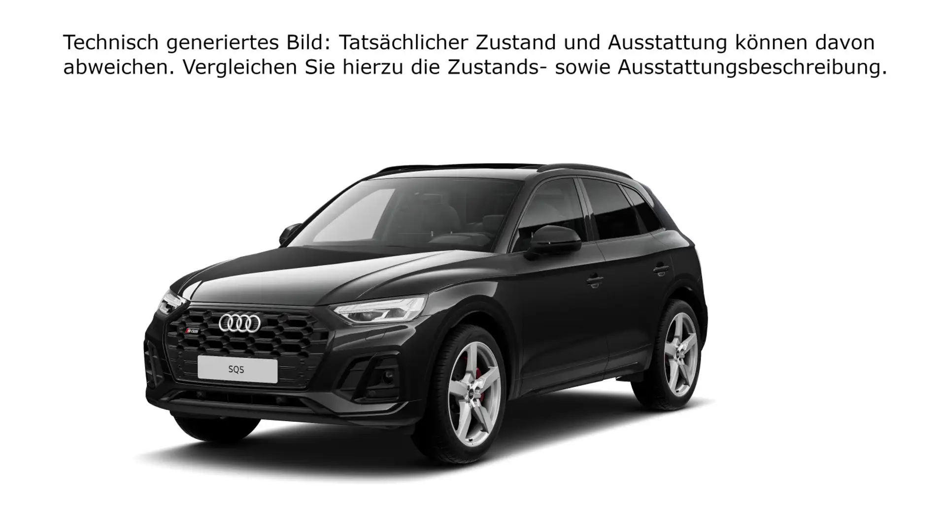Audi SQ5 TDI quattro AHK Pano B&O Virtual AirSuspensi Schwarz - 2