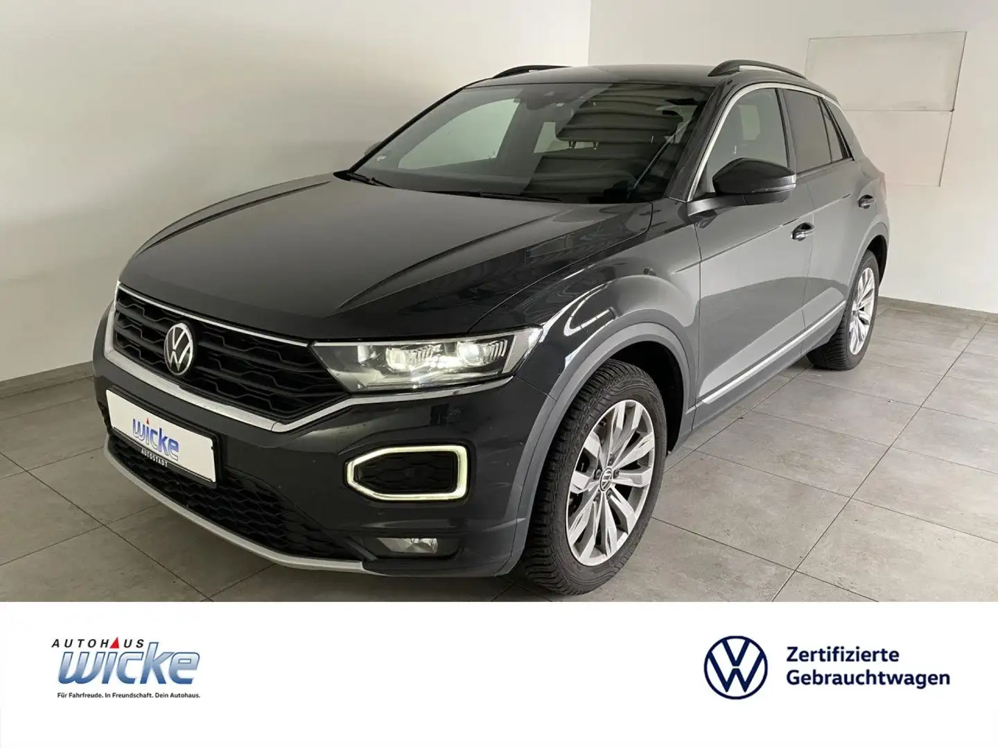 Volkswagen T-Roc 2.0TSI Sport 4Motion KAMERA LED ACC LENKRADH Grau - 1