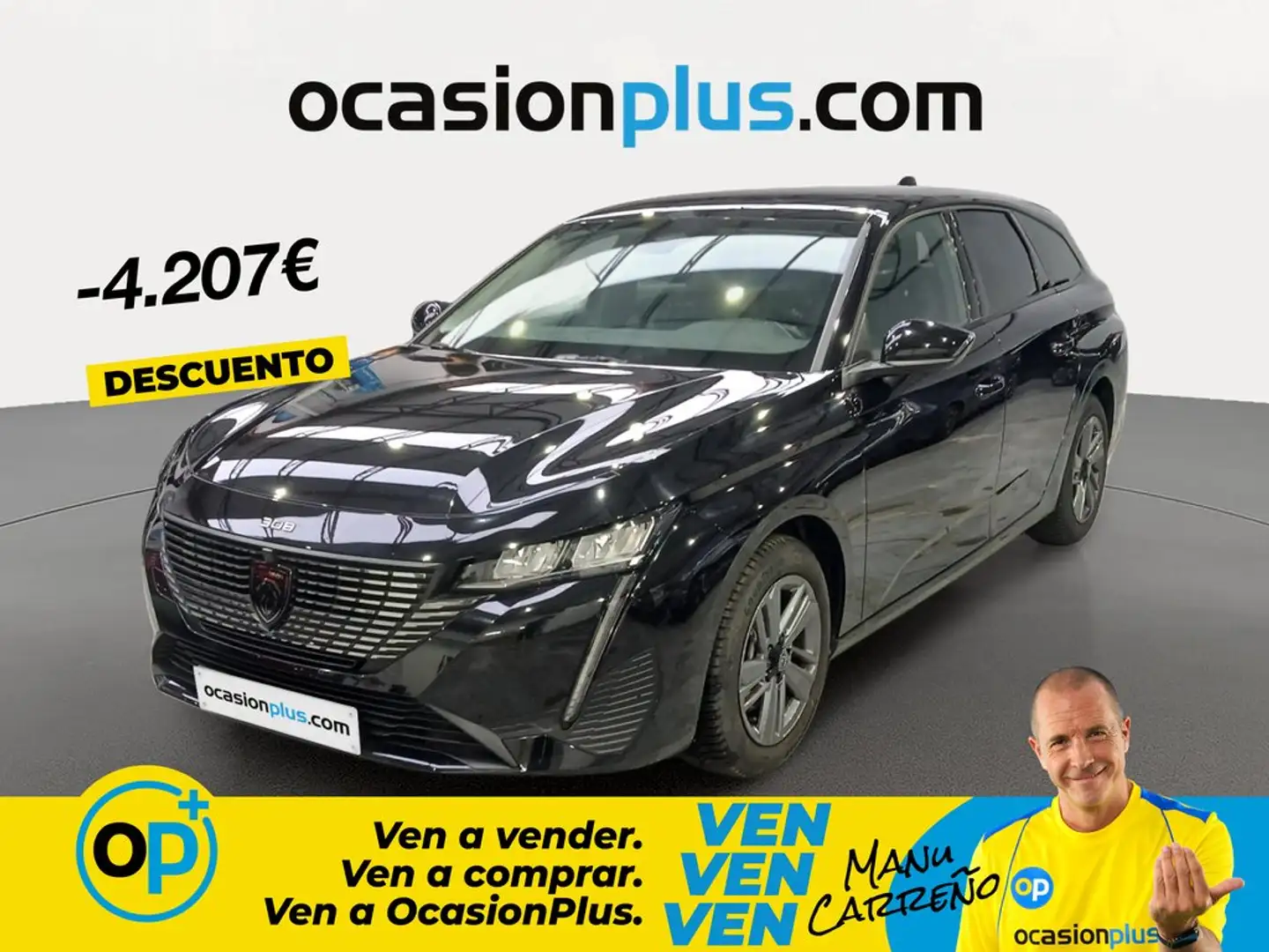 Peugeot 308 SW 1.2 PureTech S&S Allure EAT8 130 Negro - 1