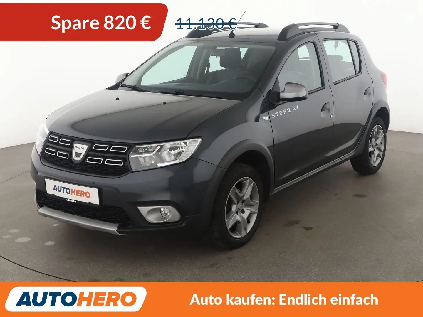 Dacia Sandero 0.9 TCe Stepway Prestige *NAVI*CAM*TEMPO* Grau - 1