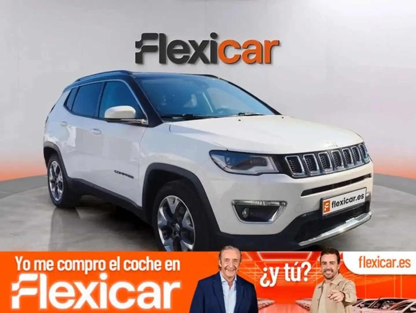 Jeep Compass 1.6 Mjt Limited 4x2 Blanco - 1