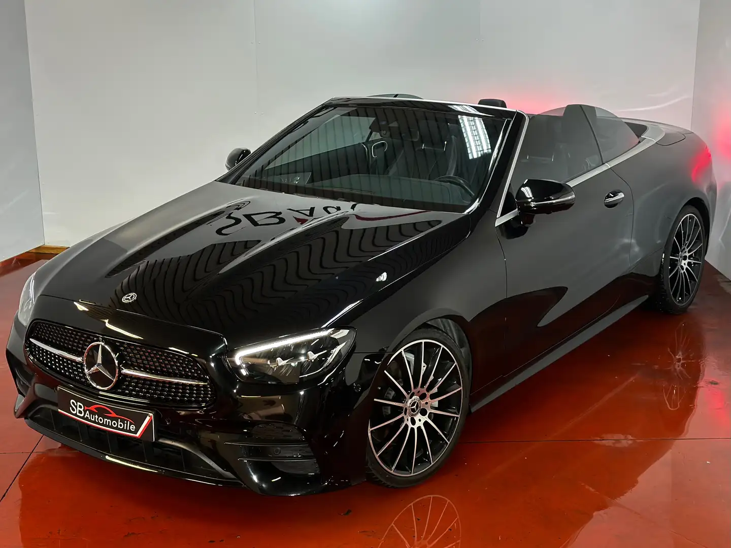 Mercedes-Benz E 220 Cabriolet d 4-Matic//NEW 14.000KM//GARANTIE// Noir - 2