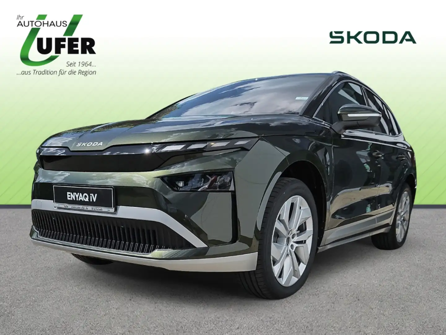 Skoda Enyaq 60 PLUS AHZV iV Universal- Charger Green - 1