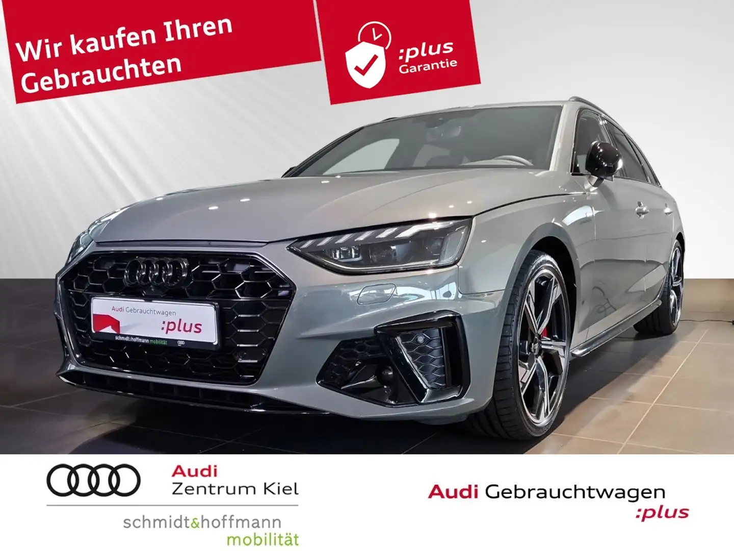 Audi A4 Avant 40 TFSI S-line S-tronic AHK Navi+ LED Klima Grau - 1