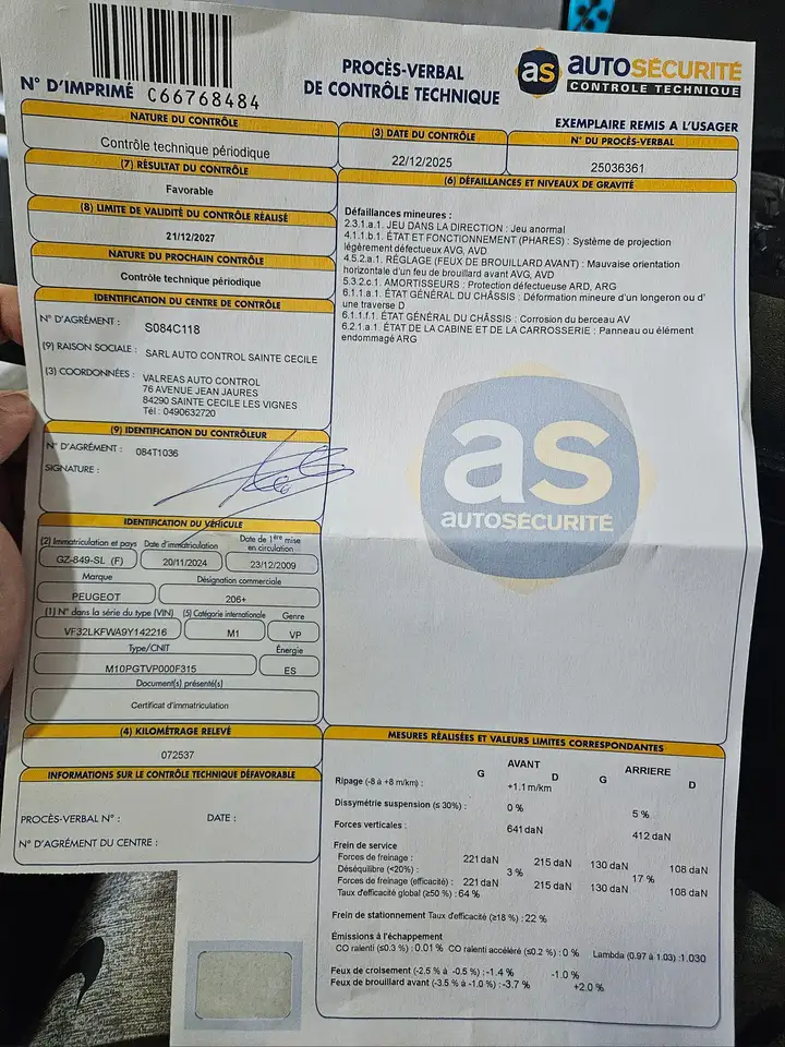 Peugeot 206 1.4e 75ch Trendy