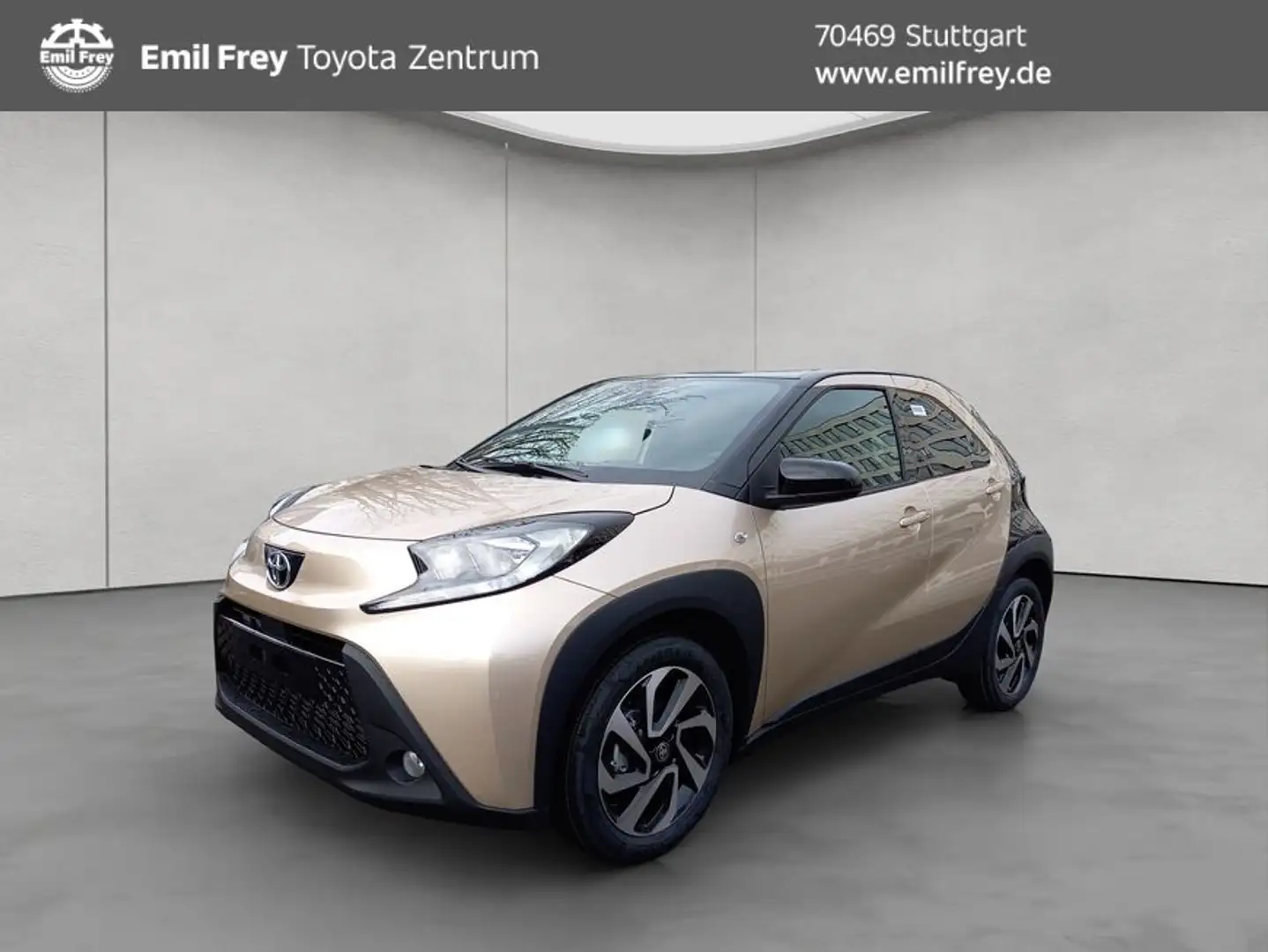 Toyota Aygo X X S-CVT Teamplayer, Klima, Rü-Kamera Beige - 1