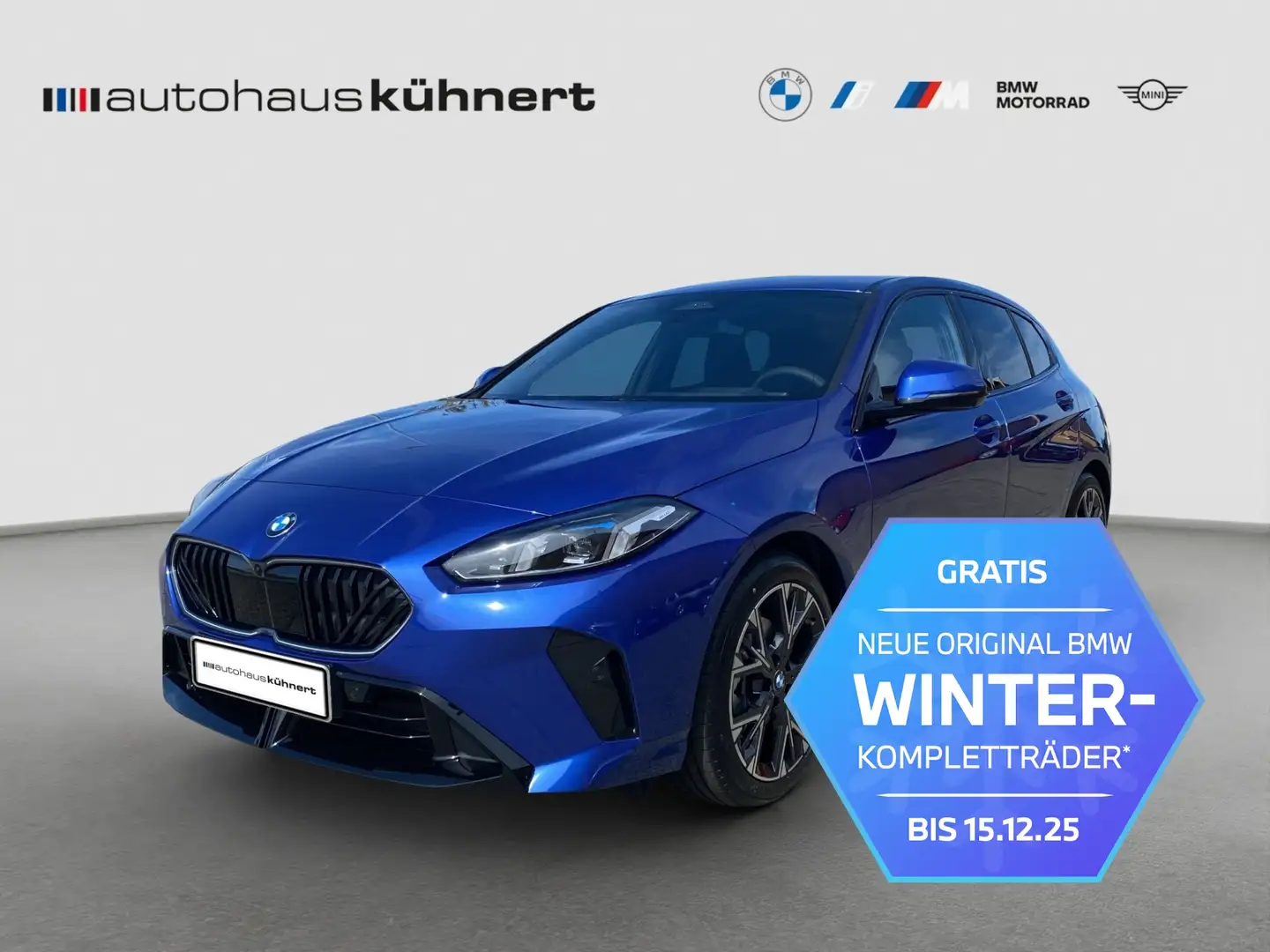 BMW 120 UPE 49.010 € ///M Sportpaket 360° HUD HiFi Bleu - 1