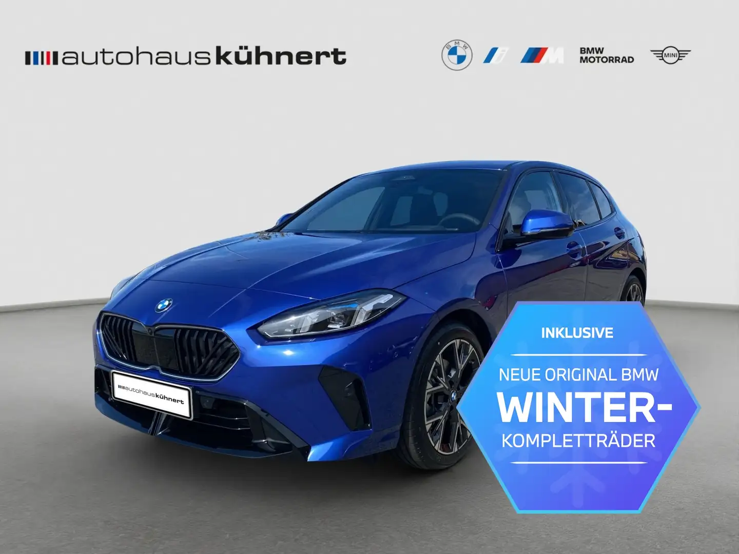 BMW 120 UPE 49.010 € ///M Sportpaket 360° HUD HiFi Blauw - 1