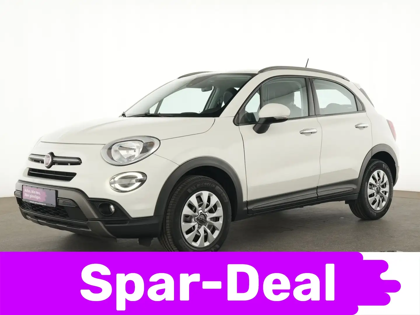 Fiat 500X Cross CarPlay|Tempomat|PDC|Bluetooth|DAB+ Weiß - 1