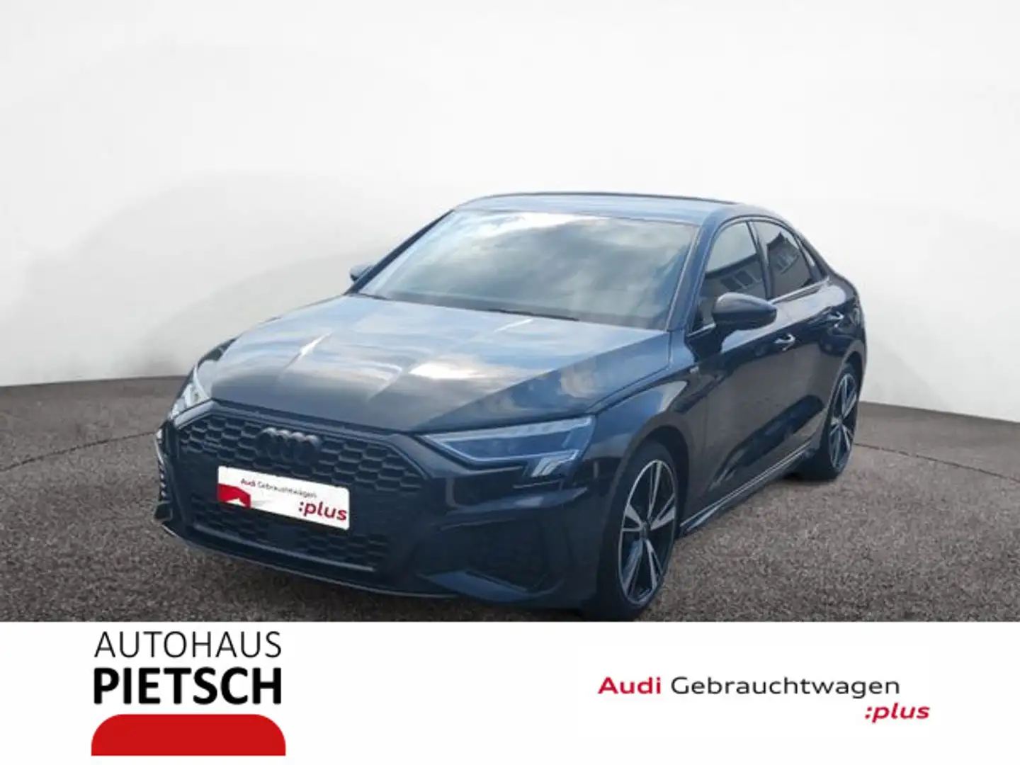 Audi A3 Limo 40 TFSI quattro S line LED MMI+ 18'' Schwarz - 1