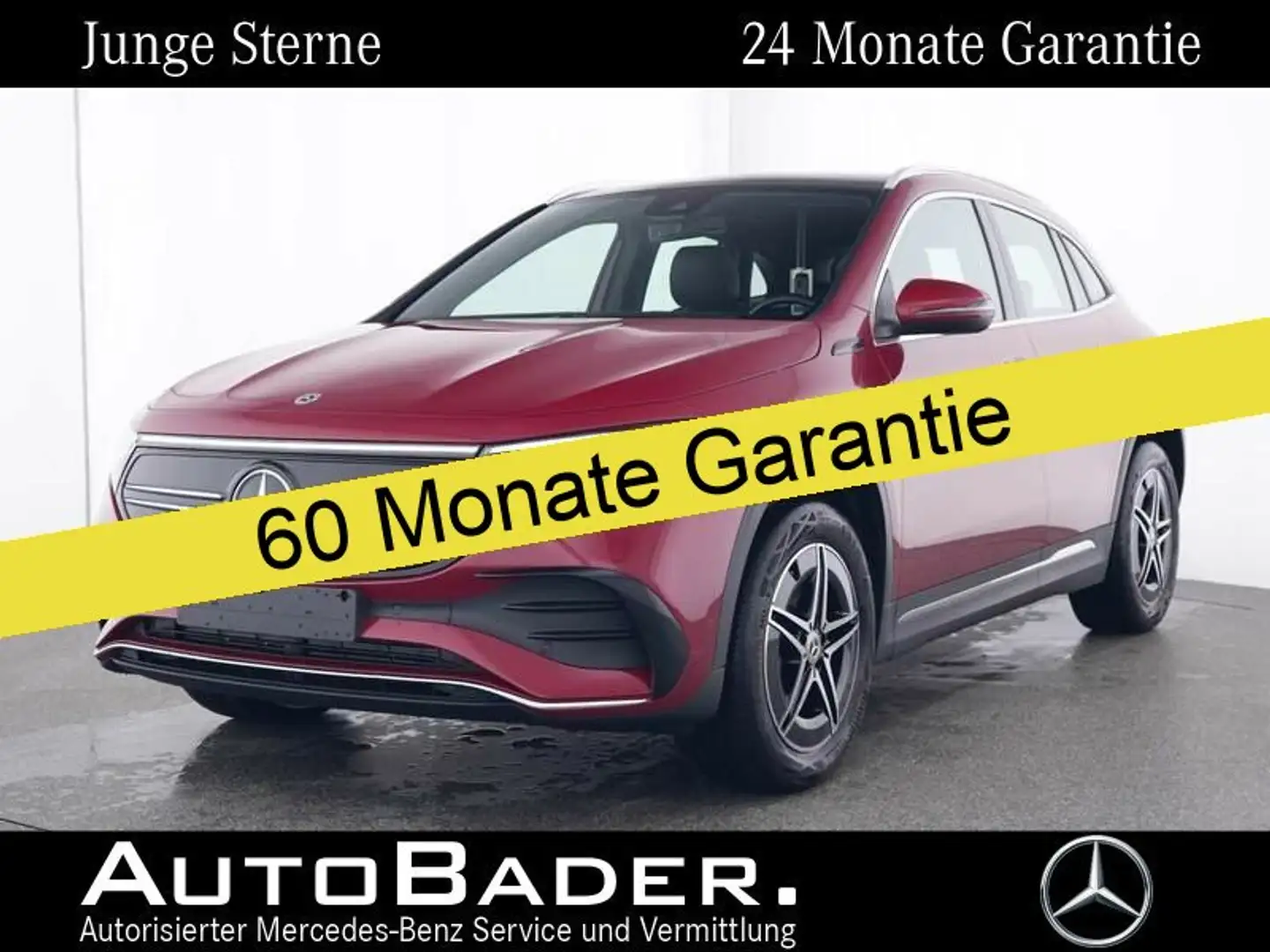 Mercedes-Benz EQA 250 EQA 250 AMG PSD MBUX LED Park-Spgl-Pkt RFK 18" Červená - 1