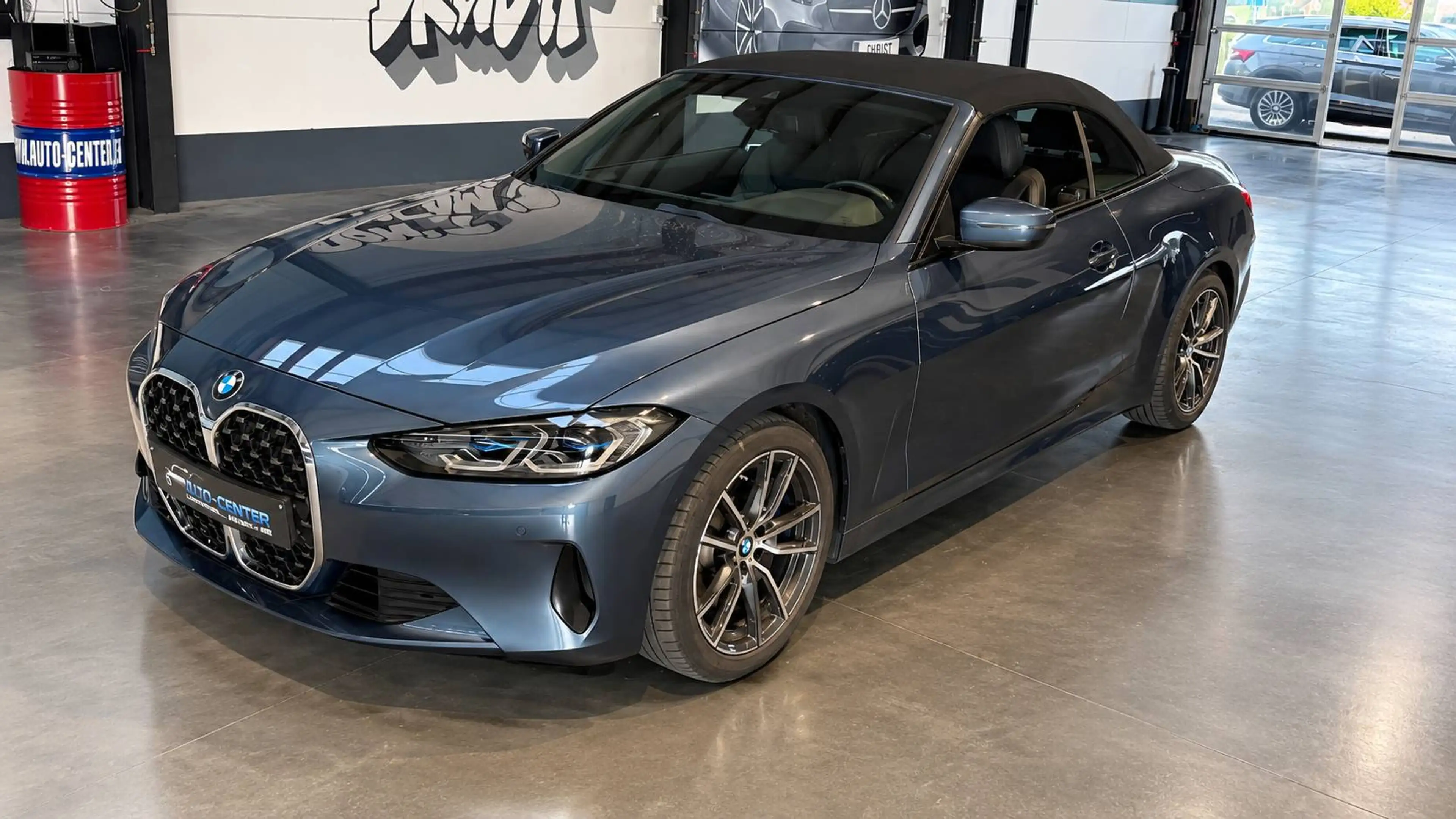 BMW 420 Cabrio 420iAS Sportpack windscherm nekverwarming memoryseats — photo 2