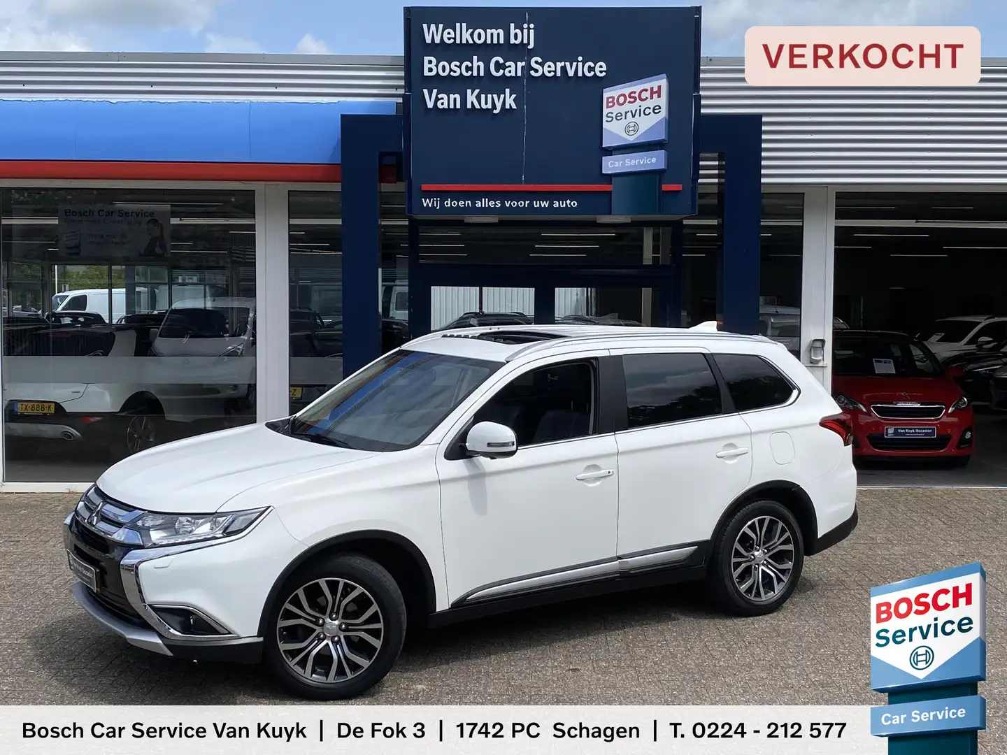 Mitsubishi Outlander 2.0 Instyle / Automaat / NL-Auto / 42.000 KM / Dea Weiß - 1