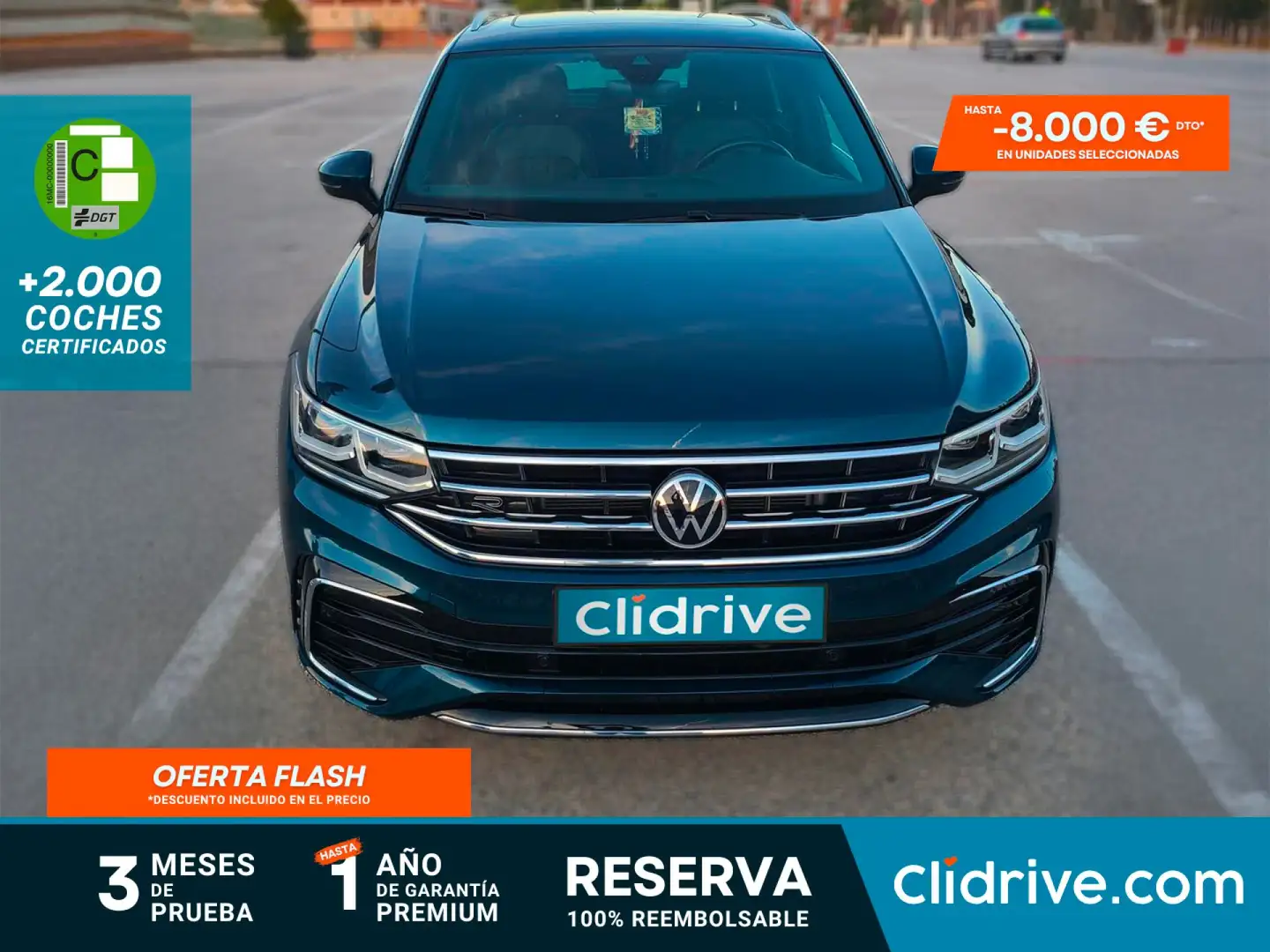 Volkswagen Tiguan 1.5 TSI R-Line DSG 110kW Verde - 1