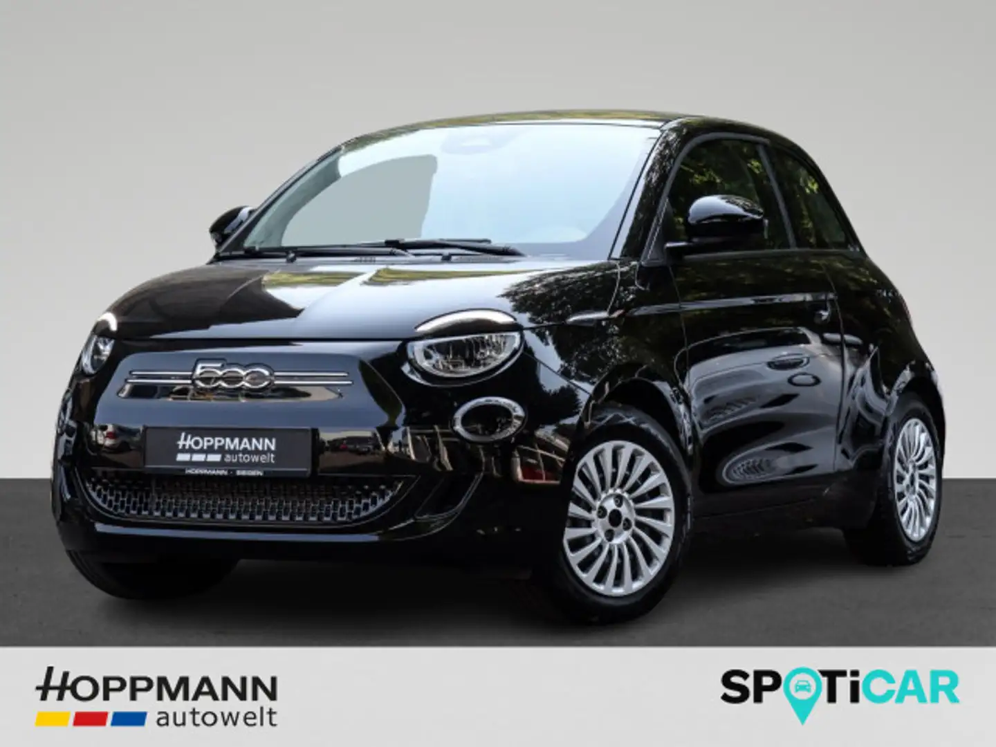 Fiat 500e Base*Kamera*SHZ*CarPlay*PDC*Klimaautomatik* Schwarz - 1