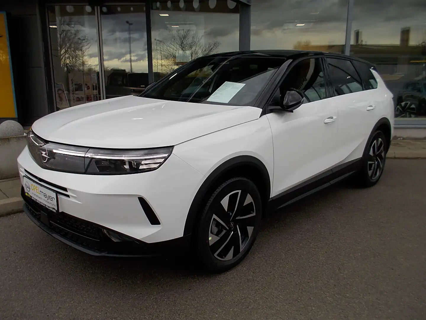 Opel Grandland 1.2 MHEV GS Aut. Weiß - 1